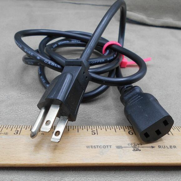 LIH Cheng LC-03 CH202G 10A 250V AC Replacement Power Cord 5' - Picture 2 of 6